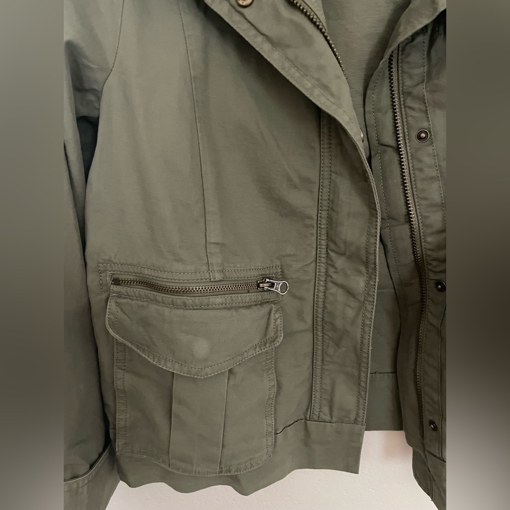 Gap Army Green Jacket - image 6